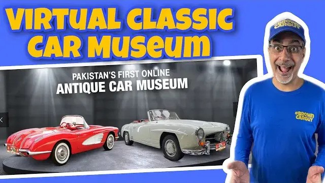 FIRST Virtual Classic Car Museum in Pakistan – Launched 2022 | Interview with Shoaib Qureshi